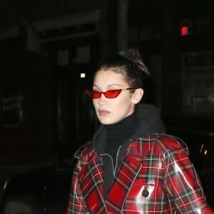 Bella Hadid à New York, le 31 janvier 2018.