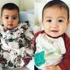 Maria Dolores dos Santos Aveiro, la maman de Cristiano Ronaldo, publie une photo de ses petits-enfants, Eva, Mateo. Instagram, le 25 janvier 2018.