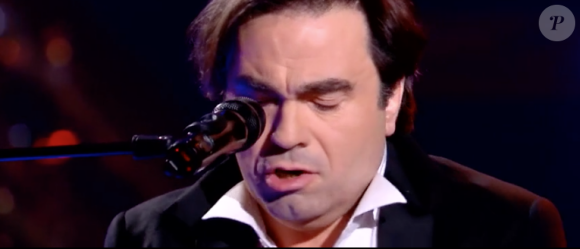 Frédéric Longbois dans "The Voice 7" sur TF1, le 3 février 2018.