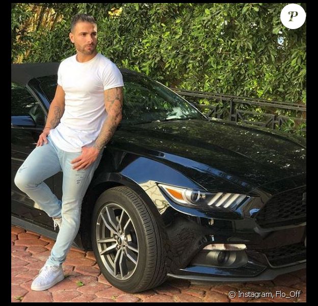 Florian de "Mariés au premier regard" à Los Angeles pour le tournage des "Anges 10", 14 janvier 2018, Instagram