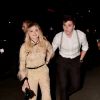 Exclusif - Chloe Moretz fête son 21ème anniversaire avec son compagnon Brooklyn Beckham à Los Angeles le 3 février 2018