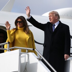 Melania et Donald Trump à Cincinnati, le 5 février 2018.