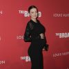 Miranda Kerr enceinte au vernissage de l'exposition 'Jasper Johns: Something Resembling Truth', en association avec Louis Vuitton, au musée The Broad. Los Angeles, le 8 février 2018.