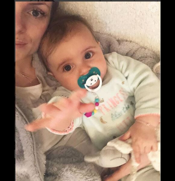 Louise, la fille d'Alexia Mori, Instagram, février 2018