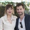 Dakota Johnson, Jamie Dornan - Conférence de presse avec les acteurs du film "Cinquante Nuances plus claires" à West Hollywood