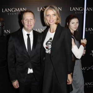 Semi-exclusif - Sacha Langman, Sylvie Tellier - Soirée de la tournée officielle des avants-premières Star Wars dans la salle Le Saint Fiacre à Paris, France, le 12 décembre 2017. © Marc Ausset-Lacroix/Bestimages