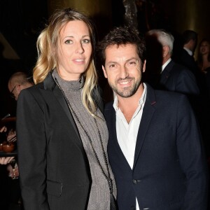 Semi-Exclusif - Frédéric Diefenthal et sa compagne (enceinte) - Le restaurant Manko Paris fête ses 2 ans à Paris, le 13 février 2018. © Veeren/Bestimag