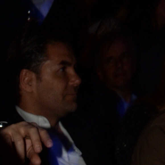 Exclusif - Frédéric Diefenthal et sa compagne - Soirée du premier anniversaire du "Manko-Paris" à Paris le 25 janvier 2017. © Rachid Bellak/Bestimage E