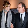 Julie Gayet et François Hollande - Première du film "The Ride" au MK2 Bibliothèque à Paris. Le 26 janvier 2018 © Coadic Guirec / Bestimage