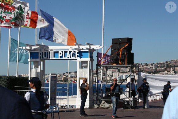 De nombreux policiers présents à Nice vendredi 15 juillet