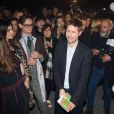 Christopher Bailey is congratualted by well wishers on the catwalk after the Burberry London Fashion Week show, held at the Dimco buildings, London, UK, Saturday, February 17th 2018. Photo by Matt Crossick/ EMPICS Entertainment/ABACAPRESS.COM18/02/2018 - London