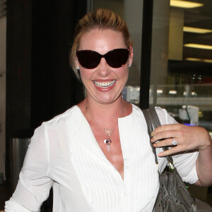 Katherine Heigl à l'aéroport LAX de Los Angeles, le 10 juillet 2017.