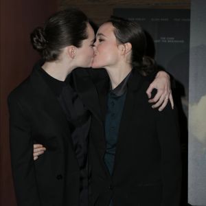 Ellen Page et sa femme Emma Portner assistent à la première du film The Cured au AMC Dine-In Sunset 5 à West Hollywood, le 20 février 2018