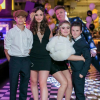 à la soirée d'anniversaire de Cruz Beckham. Février 2018. Londres, février 2018.