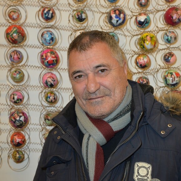 Semi-exclusif - Jean-Marie Bigard - Vernissage des dernières toiles de l'artiste peintre C. Faindt à l'Espace Réduit à Paris, France, le 6 décembre 2017. © Veeren/Bestimage