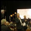 Exclusif - Raphaël Mezrahi et Laurent Baffie - 5e édition de "La Nuit de la Déprime" aux Folies Bergère à Paris le 12 février 2018. © Alain Guizard/Bestimage