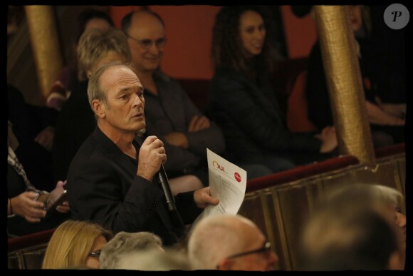 Exclusif - Laurent Baffie - 5e édition de "La Nuit de la Déprime" aux Folies Bergère à Paris le 12 février 2018. © Alain Guizard/Bestimage