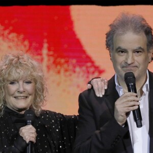 Exclusif - Raphaël Mezrahi et Petula Clark - 5e édition de "La Nuit de la Déprime" aux Folies Bergère à Paris le 12 février 2018. © Alain Guizard/Bestimage