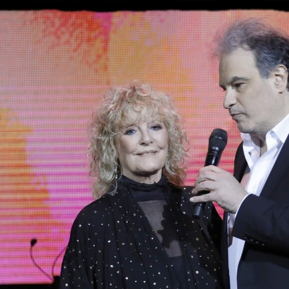 Exclusif - Raphaël Mezrahi et Petula Clark - 5e édition de "La Nuit de la Déprime" aux Folies Bergère à Paris le 12 février 2018. © Alain Guizard/Bestimage