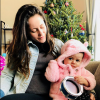 Jenelle Evans et sa fille Ensley. Décembre 2017.