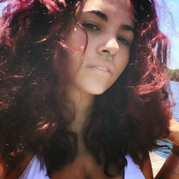 Photo de la fille de David et Iman Bowie, Alexandria Zahra Jones. Août 2017.