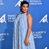 Nelly Furtado lors du 1er "Gala pour l'Océan de Monte-Carlo" sur les terrasses de l'Opéra à Monaco. Les bénéfices de cette soirée seront reversés à la Fondation Prince Albert II de Monaco. Monaco, le 28 septembre 2017. © Bruno Bebert/Bestimage