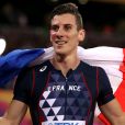 Le Français Pierre-Ambroise Bosse champion du monde du 800m lors des Championnats du monde d'athlétisme 2017 au stade olympique de Londres, le 8 août 2017.