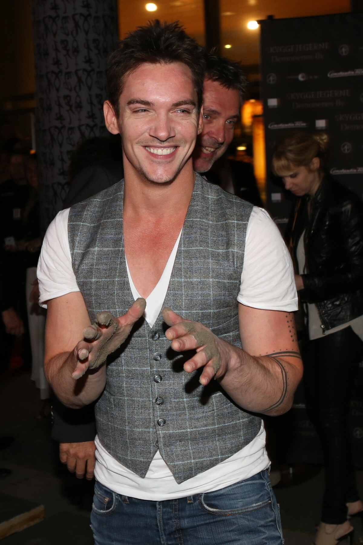 Photo : Jonathan Rhys Meyers à Fredikstad en Norvège le 23/08/2013
