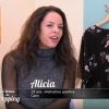 Alicia, candidate des "Reines du shopping" (M6) la semaine du 5 mars 2018 et modèle photo.