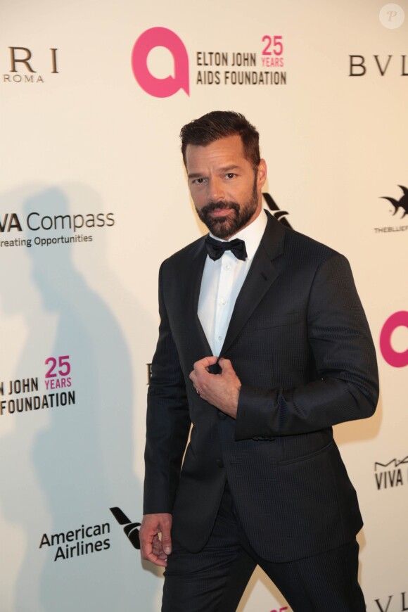 Ricky Martin - 26e édition de la soirée "Elton John AIDS Foundation Oscar Party" à West Hollywood le 4 mars 2018.