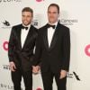 Gus Kenworthy et son chéri Matt Wilkas à la soirée Elton John AIDS Foundation Academy Awards le 4 mars 2018 à West Hollywood