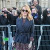 Emma Stone - Défilé Louis Vuitton collection automne-hiver 2018/2019 au Musée du Louvre. Paris, le 6 mars 2018. © CVS / Veeren / Bestimage
