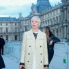 Michelle Williams - Défilé Louis Vuitton collection automne-hiver 2018/2019 au Musée du Louvre. Paris, le 6 mars 2018. © CVS / Veeren / Bestimage