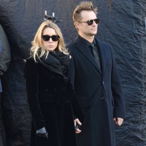 Laura Smet, David Hallyday - Arrivées des personnalités en l'église de La Madeleine pour les obsèques de Johnny Hallyday à Paris le 8 decembre 2017. © Veeren/Bestimage