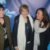 Liane Foly, Véronique Jannot et sa fille Migmar au photocall du spectacle "Bô, le voyage musical" au théâtre du 13ème Art à Paris, le 8 mars 2018. © CVS/Bestimage