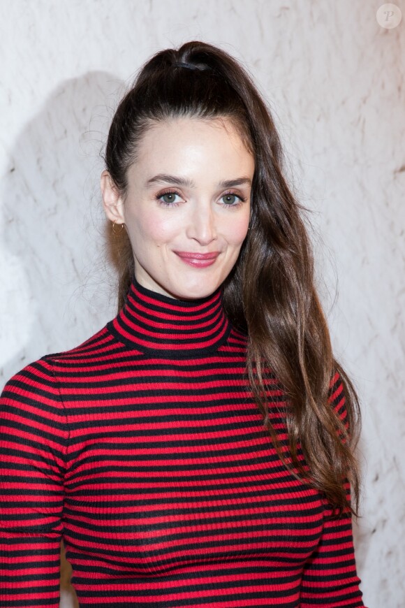 Charlotte Le Bon - Vernissage de l'artiste chinois Liu Bolin avec la maison Ruinart au Grand Palais à Paris le 8 mars 2018. © Cyril Moreau/Bestimage