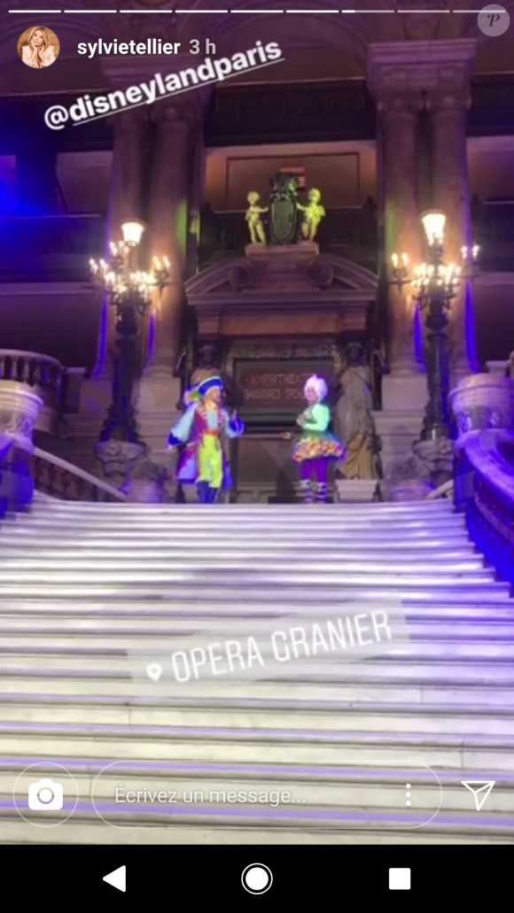 Sylvie Tellier à l'Opéra Garnier, 9 mars 2018