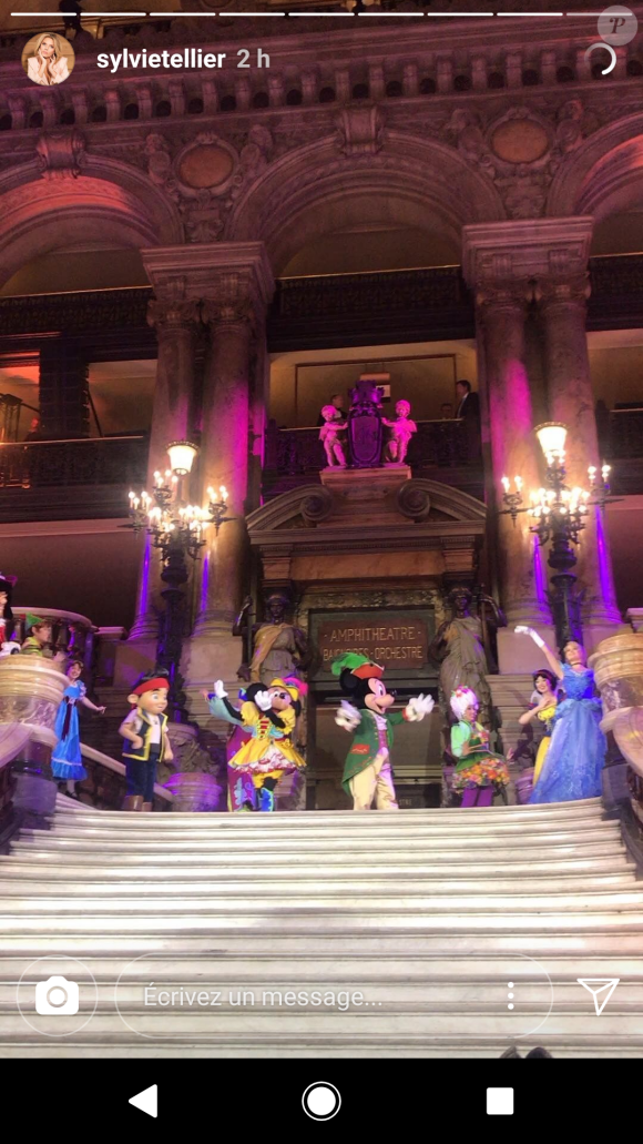 Sylvie Tellier à l'Opéra Garnier, 9 mars 2018