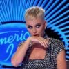 Katy Perry pendant l'enregistrement de l'émission American Idol à Los Angeles, le 11 mars 2018.