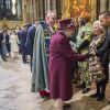 La reine Elisabeth II d'Angleterre et Liam Payne - La famille royale d'Angleterre lors de la cérémonie du Commonwealth en l'abbaye Westminster à Londres. Le 12 mars 2018  Annual multi-faith service in celebration of the Commonwealth. 12 March 2018.12/03/2018 - Londres