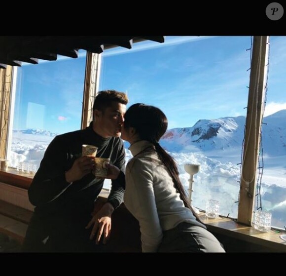 Cristiano Ronaldo en vacances avec sa compagne Georgina Rodriguez. Instagram, mars 2018.