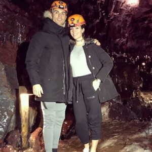 Cristiano Ronaldo en vacances avec sa compagne Georgina Rodriguez. Instagram, mars 2018.