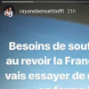 Rayane Bensetti s'éloigne de la France pour se ressourcer, le 14 mars 2018.