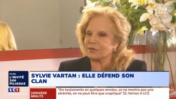 Sylvie Vartan sur LCI le 15 mars 2018