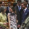 La princesse Alexandra de Hanovre, Pierre Casiraghi - Mariage du prince Christian de Hanovre avec Alessandra de Osma à Lima au Pérou le 16 mars 2018.