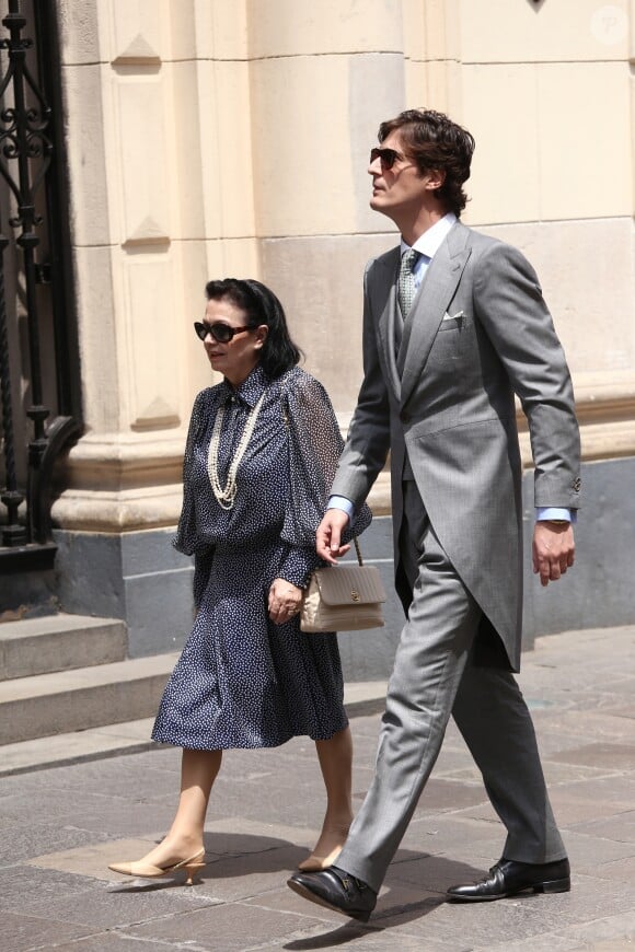 Luis Medina - Mariage du prince Christian de Hanovre avec Alessandra de Osma à Lima au Pérou le 16 mars 2018