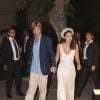 Le prince Christian de Hanovre et sa femme Alessandra de Osma - Arrivées au cocktail lors du mariage du prince Christian de Hanovre avec Alessandra de Osma à Lima au Pérou, le 16 mars 2018.