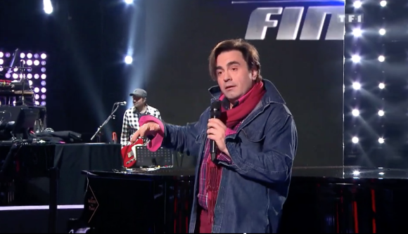 Frédéric Longbois dans "The Voice 7" sur TF1, le 17 mars 2018.