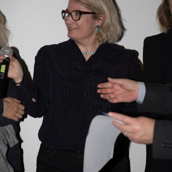 Veronica Antonelli - Tirage national du Don'actions du Secours Populaire à Paris, le 16 mars 2018.