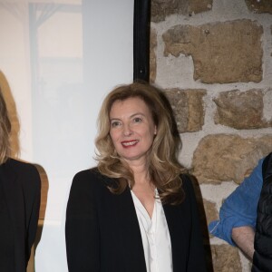 Valérie Trierweiler - Tirage national du Don'actions du Secours Populaire à Paris, le 16 mars 2018.